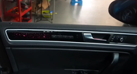 ICarsin Amélioration Éclairage Ambiant Intérieur LED Symphonie pour Volkswagen VW Touareg 2011 à 2018, Bande Accessoires Décoration
