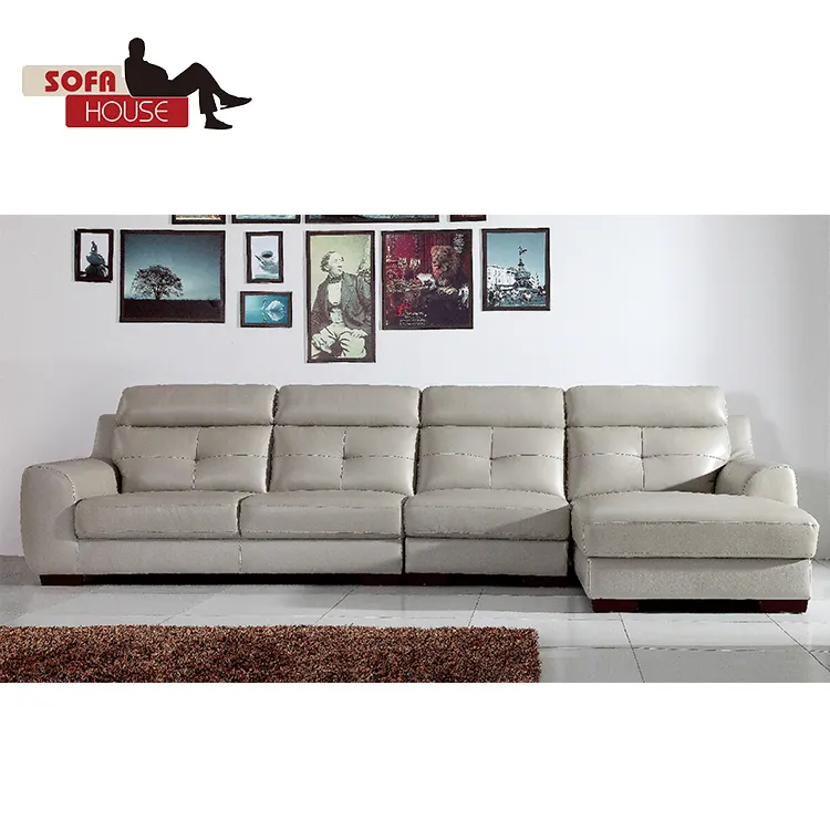 Luxury premium leather modern sofa set designs high quality low price