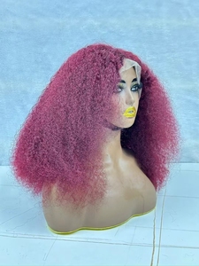 Peluca Afro Rizada y Lisa Letsfly de $94, 100% Cabello Humano, 18 Pulgadas, Cabello Rizado Yaki Brasileño Remy, Pelucas de Cabello Natural para Mujer Negra - Product Image 5