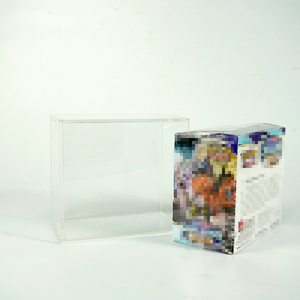 Factory Custom Acrylic Magnetic Protective Case Modern Style <b>Display</b> Booster Box with Magnet Lid - Product Image 5