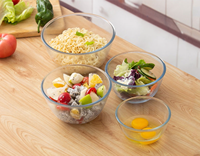 Plateaux de cuisson en verre borosilicate transparent et caoutchouc de silicone, grande taille, avec logo personnalisé, pour usage en four, vente en gros