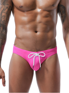 Custom <b>Men</b> Swim Briefs Sexy Low Rise Swimwear Quick Dry Breathable Beach Sports Board Shorts <b>Bikini</b> Trunks - Product Image 2