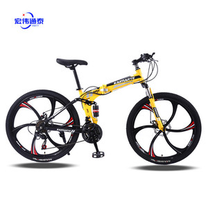 Vélo de montagne pliable au prix d'usine 2026, vélo <span class=keywords><strong>VTT</strong></span> pour hommes/vélos de montagne pliables en acier/26 pouces 29 pouces en descente - Product Image 3