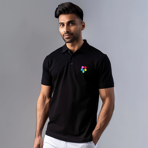 サッカーシャツ100% コットン男性用カジュアルポロシャツスリムフィットスポーツTシャツカスタムロゴとラベル - Product Image 6