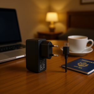 Alimentation 5V 1A avec connecteur Micro USB, adaptateur de voyage - Product Image 3