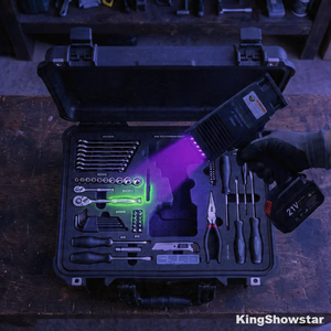 Lámpara UV <span class=keywords><strong>de</strong></span> 50W/80W/150W, <span class=keywords><strong>Luz</strong></span> <span class=keywords><strong>Ultravioleta</strong></span> LED <span class=keywords><strong>de</strong></span> Alta Potencia <span class=keywords><strong>de</strong></span> 365nm para Inspección Industrial, Lámparas UV Portátiles Recargables - Product Image 3