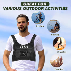 Échantillon gratuit Sac tactique de grande taille pour homme Sac de poitrine EDC Sac à dos Molle Camping Randonnée Sport Sac bandoulière - Product Image 3