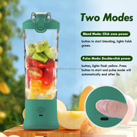 Nieuw ontwerp 150W Elektrische USB Draagbare Blender 600ml Mini Fruitpers 4000mAh Oplaadbaar Lekvrij IJsvergruizer Shakes