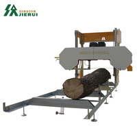 Scie à ruban à bois 36 pouces essence Diesel électrique Portable machines de coupe de bois avec remorque pour les travaux extérieurs du bois