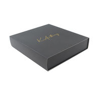 Boîte cadeau en carton rigide avec fermeture coulissante personnalisée, boîte à foulards, emballage cadeau pliable, boîte à tiroir, Caixa Cartonada