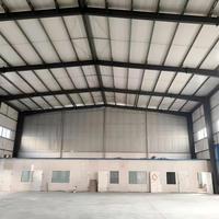 Edificio Metálico Comercial, Almacén Industrial, Nave Prefabricada, Estructura de Acero Galvanizado, 1000 Metros Cuadrados