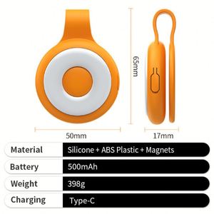Linterna Magnética para Teléfono con Llavero, 10W, Portátil, de Silicona y Plástico, para Exteriores - Product Image 5