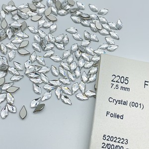 Настоящие стеклянные стразы 2205, плоские, в форме пламени, австрийского производства, на заказ, россыпью, высокое качество, экологичные - Product Image 3