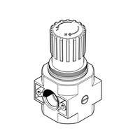 LR-1/8-1/4-3/8-1/2-3/4-1-D-7-O-MINI-MIDI-MAXI-MPA réducteur de pression soupape de décharge