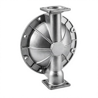 Boîtier de pompe à membrane en acier inoxydable CF8 CF3 CF8M CF3M, fabrication par moulage à cire perdue, pièces de pompe usinées CNC OEM