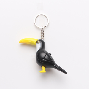 Llavero LED de Tucán Marca KZ, Plástico ABS, Animal del Bosque Primitivo, Protección de la Vida Silvestre, Día de la Tierra, Colgante Portátil para Bolsa, para Amantes de las Aves - Product Image 3