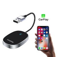 Adaptador Dongle Inalámbrico y con Cable 2 en 1 OEM ODM para CarPlay, Compatible con Android y Apple iPhone