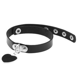 Anime Rock Harajuku punk gothique <span class=keywords><strong>amour</strong></span> pendentif collier en cuir collier en cuir collier chaîne de cou bracelet - Product Image 3