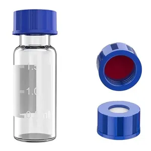 Laboratuvar analizi PP 1.5 ve <span class=keywords><strong>Septum</strong></span> ile vidalı kapak ml HPLC otomatik örnekleyici cam flakon - Product Image 1