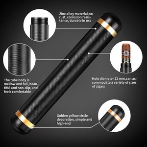 Estuche de Cigarros Portátil de Aluminio Negro, Mini, de Viaje, Resistente al Agua, con Acabado Esmerilado, de Lujo y Personalizado - Product Image 5