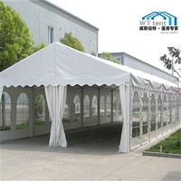 18x20m 18x25m événement en plein air fête de mariage clair tente de luxe campagne maison stockage tentes entrepôt chapiteau plancher