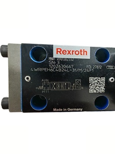 วาล์วควบคุมทิศทางแบบไฮดรอลิกสัดส่วน R901382332 4WRPEH6C4B24L-3X/M/24F1 - Product Image 4