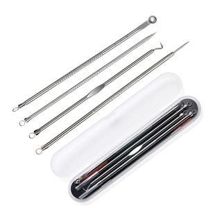Bộ 4 Cái Dụng Cụ Nặn Mụn Đầu Đen Bằng Thép Không Gỉ Nhíp Kim Trị Mụn Dụng Cụ Loại Bỏ Mụn - Product Image 4