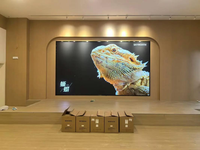 Écran LED à montage fixe, panneau LED SMD couleur pleine pour intérieur, mur d'affichage pour exposition, magasin de détail
