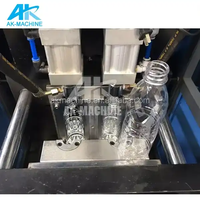 Machine de soufflage de bouteilles pour petites productions, ligne de remplissage de bouteilles en plastique PET pour eau minérale pure