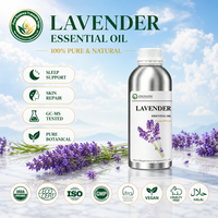 Huile Essentielle de Lavande Naturelle Purifiante (Lavandula Angustifolia) pour Linge Frais et Nettoyage Domestique