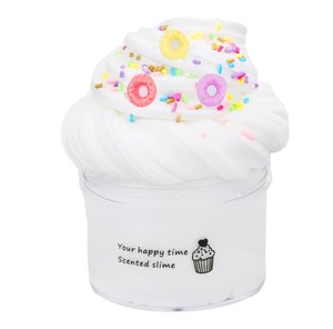 CHENXI Slime Fluffy Ice Cream, jouets non toxiques, fournitures éducatives, breloques fruits, kit de fabrication de slime DIY avec 24 couleurs pour enfants - Product Image 2