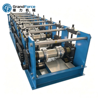 Chaîne de production complète de machines de formage à froid de cadres de fenêtres à commande servo automatique haute vitesse avec système de poinçonnage et PLC