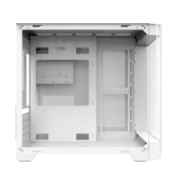 Boîtier de jeu ATX de conception nouvelle 2024, panneau en verre, USB3.0, boîtier de jeu M-ATX avec ventilateurs RVB et alimentation pour le jeu