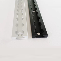 Profilé en aluminium série 6000 à fente en U, couleur personnalisée, à prix réduit, pour système de fixation de cargaison, rail L en aluminium pour avion