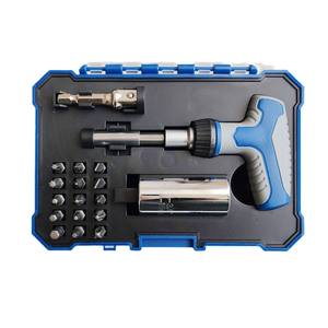 ชุดไขควงแบบแร็ทเช็ตชนิด T 19 ชิ้น ทำจากเหล็กอัลลอยด์ พร้อมประแจบล็อกอเนกประสงค์ ชุดเครื่องมือช่างสำหรับใช้ในบ้าน - Product Image 3