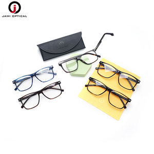 New Vintage Acetate kính thời trang chất lượng cao người đàn ông Kính Mắt vuông khung quang - Product Image 4