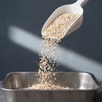 Litière pour chat en tofu broyé, adaptée aux pattes des chats, particules brisées, sans bords tranchants, non irritante, faible teneur en poussière, agglomération rapide, litière spéciale pour chatons