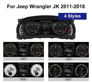 Krando 12.3 ''Auto Digitaal Instrumentenpaneel Lcd Dashboard Snelheidsmeter Voor Jeep Wrangler Jk 2011-2018 Virtueel Cockpitpaneel - Product Image 5