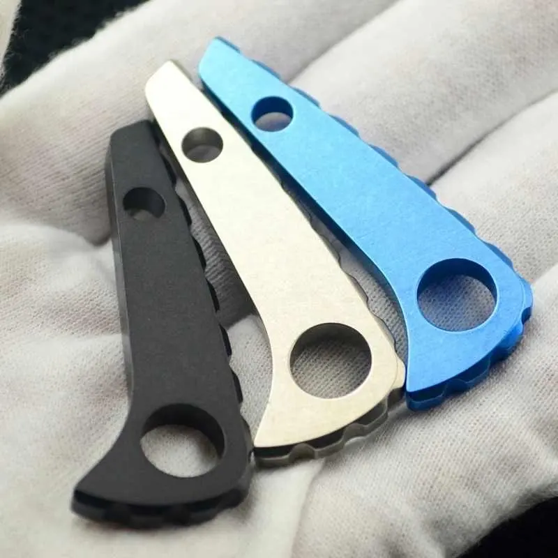 Titanium Alloy Knife Spine Folding Pocket knife Shank Keel DIY Hand Material Tools For Paramilitary 2 C81