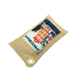 De carbón de bambú bolsa para macho eliminador de olores desodorante seco desodorante Natural purificador de aire bolsa de <span class=keywords><strong>lino</strong></span> - Product Image 2