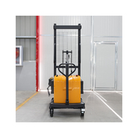 Empileur semi-électrique de tambour de levage de tambour d'huile de Haizhil avec la pince de tambour d'inclinaison et tournante de 180 degrés
