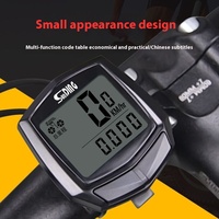 Speedometer sepeda Digital berkabel, Odometer SD-581 Sensor tampilan bahasa Inggris bersepeda komputer