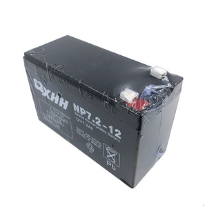 Batterie rechargeable scellée XHH NP7.2-12 12V 7.2Ah, alimentation de secours UPS, batterie au plomb-acide - Product Image 2