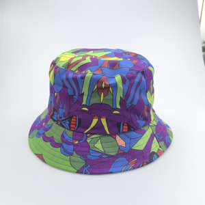 Casquette de soleil réversible de haute qualité personnalisée pour les sports de plein air, la pêche, avec motif de dessin animé brodé - Product Image 3