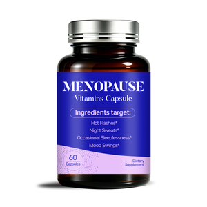 Capsules OEM MENOPAUSE, complément vitaminique avec cohosh noir, vitamines D3 et B6, capsules à base de plantes pour l'équilibre de l'humeur et la santé osseuse des femmes - Product Image 2