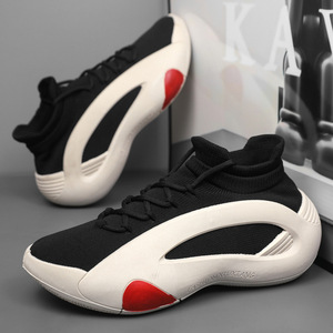Zapatillas Deportivas de Punto para Hombre, Transpirables, con Suela Gruesa Antideslizante, Calzado Deportivo Informal a la Moda - Product Image 1