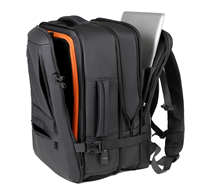 Sac à dos de voyage Dianlun imperméable pour transporter des objets personnels et des ordinateurs portables, sac à dos extensible pour hommes, sac à dos d'affaires