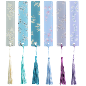 Customizable Design Colorful Tassel Bookmarks for Automotive Laser Printing Promotional Product