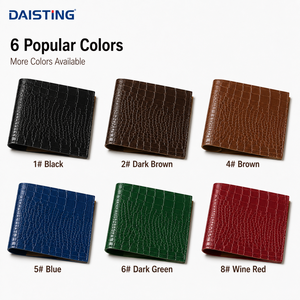 Rouleau de tissu en similicuir PVC gaufré crocodile, matière synthétique en vinyle pour sacs, portefeuilles, revêtements, chaussures, vente en gros, OEM - Product Image 4