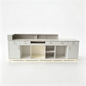 Muebles de Oficina Comerciales Minimalistas Modernos Personalizados de Alta Calidad, Duraderos y Ecológicos con Acabado MDF - Product Image 6